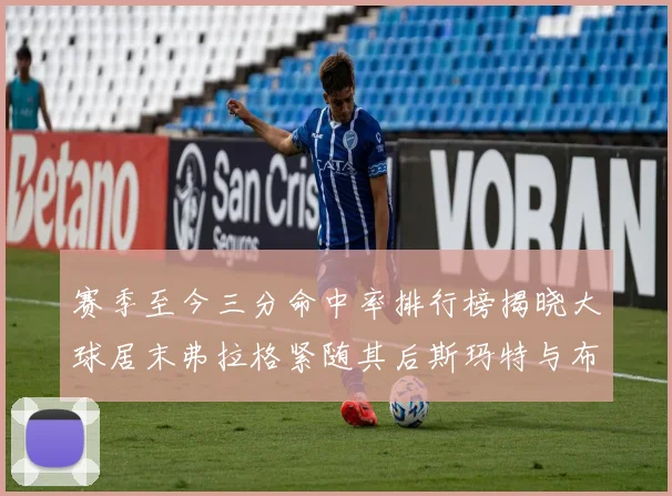 赛季至今三分命中率排行榜揭晓大球居末弗拉格紧随其后斯玛特与布克入前十
